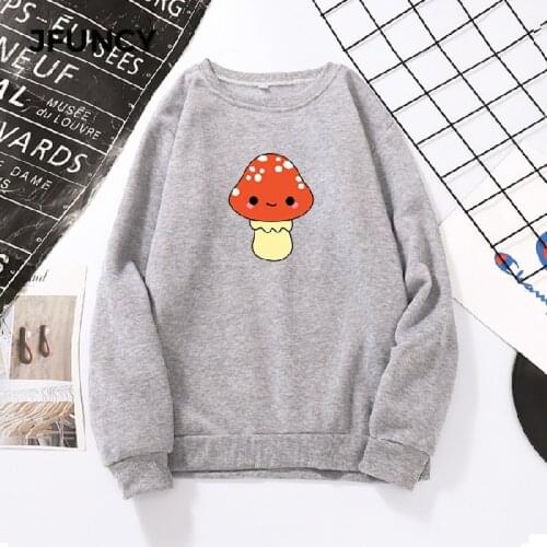 JFUNCY Long Sleeve Hoodies Oversized Women Sweatshirts 2021 Fall Pullover Harajuku Female Clothes Woman Casual Loose Streetwear