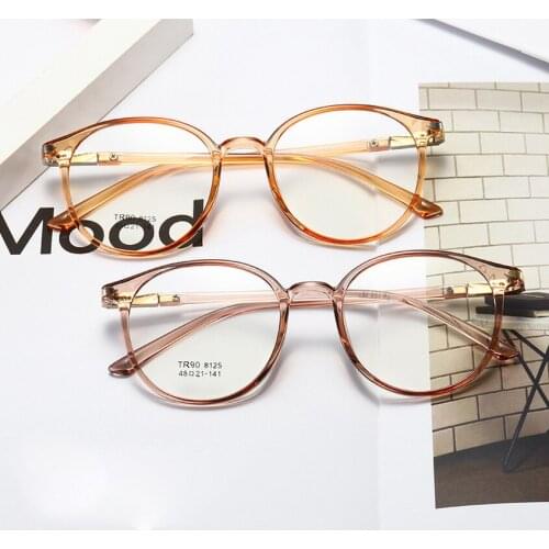 Round Glasses Frame Woman Men Glasses Retro Myopia Optical Frames Metal Clear lenses Black Gold Eyeglasses Oculos 2021