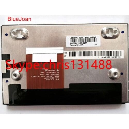 LB043WQ4(TD)(01) LB043WQ4-TD01 Original 4.3" inch 480*272 LED LCD Display Screen for Car GPS Navigation