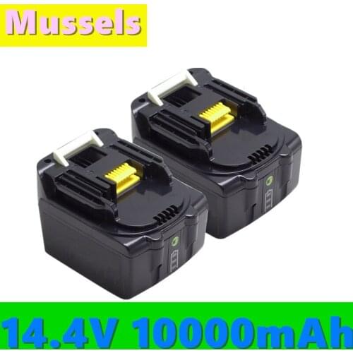 New 14.4V 10000mAh Drills Battery For Makita BL1430 Replacement Rechargeable Lithium Ion LXT200 BL1415 194558 194559-8 194066-1