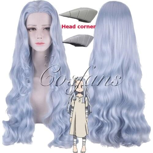 Anime Boku no Hero Akademia My Hero Academia Eri Cosplay Wigs Boku no Hero Academia Eri Horn Head Clip Headwear Cosplay Props