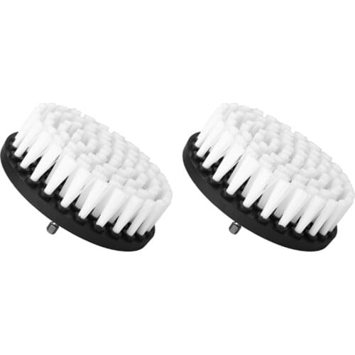 Plasstic Soft Drill Brush Attachment for Cleaning Carpet Leather and Upholstery Sofa Wooden Furniture