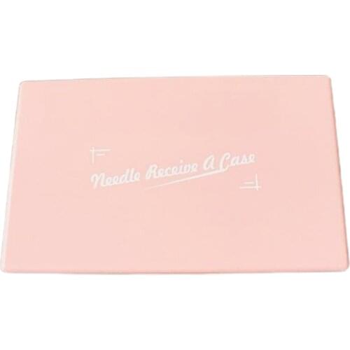 Portable Magnetic Sewing Needle Keeper Holder Case Manual DIY Embroidery Cross Stitching Knitting Pin Plastic Storage Box