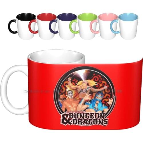Pro Wrestlings & Ceramic Mugs Coffee Cups Milk Tea Mug And Dragon Mortal Kombat Nerd Wwf World Wrestling Federation Aj Styles
