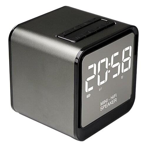 Radio alarm clock speaker bluetoothspeaker multi-function wireless bluetooth custom