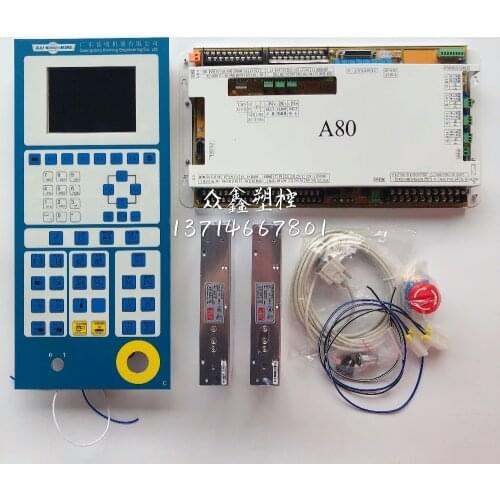 Techmation A80 control system with 5.7'' monochrome LCD screen , full set PLC for kaiming injection plastic molding machine