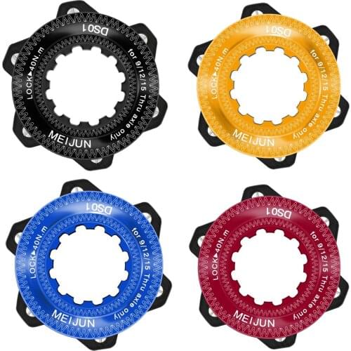 Bicycle Adapter six Bolt Adapters For Center Lock Hubs Rotor Disc Brake Hubs Conversion Center Lock Adapter Kit