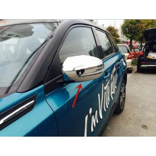 For Suzuki vitara 2016-2018 High-quality ABS Chrome Rearview mirror cover Anti-Rub protection Decoration Car styling