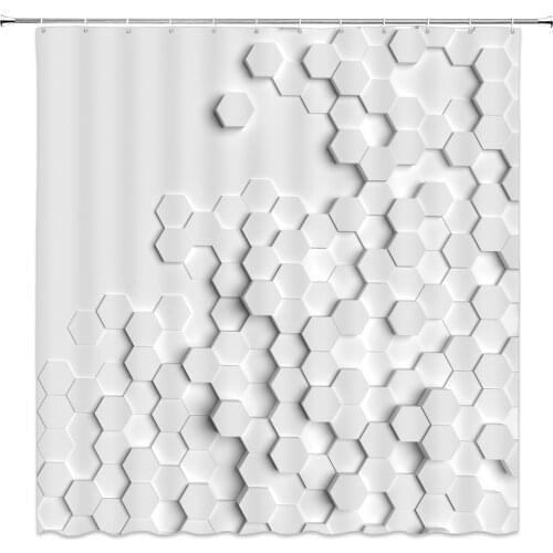 High Quality Washable Bathroom Curtains 3D Printing Shower Curtain Polyester Bath Screens Home Decoration Shower Curtains