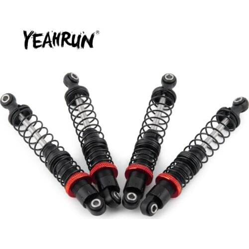 YEAHRUN 90mm/100mm/110mm/120mm Alloy Metal Shock Absorber for D90 Trx4 SCX10 Wraith 1/10 RC Car