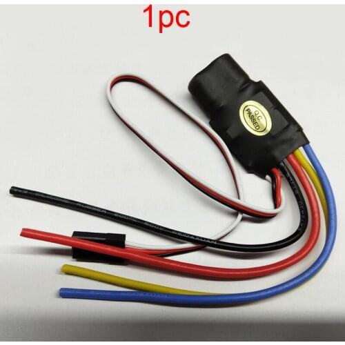 1PC 40A One-way Brushed ESC 2S 3S 4S 5S 6S Lipo Battery Max 45A Unidirectional Electronic Speed Controller for RC Aircraft Boat