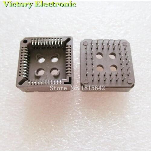 5PCS/Lot PLCC 44 PLCC44 DIP Through Hole Mount IC Socket Wholesale