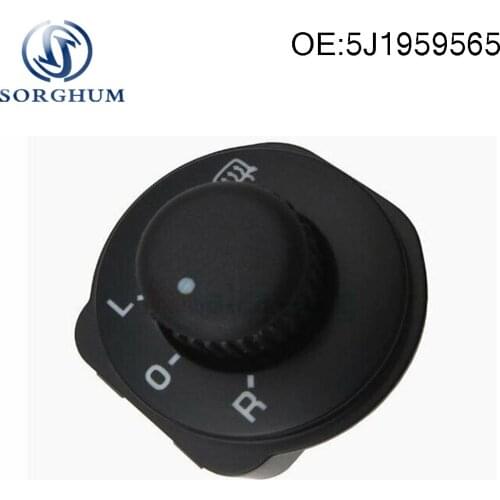 5J1959565 Exterior Rear Side Mirror Adjust Knob Control Switch For Skoda Fabia Roomster 07-15