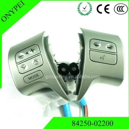 84250-02200 Steering Wheel Control Switch PAD For TOYOTA COROLLA 2007 2014 84250 02200 8425002200