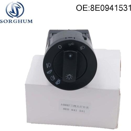 8E0941531 Headlight Fog Light Control Switch For Audi A4 Quattro S4 02-08