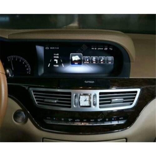 10.25" Android 8.1 2G RAM 32G ROM Car dvd player GPS Navigation for mercedes Benz S Class 2005-2013 4G SIM radio headunits