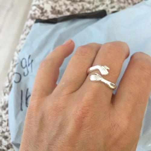 CAVSUAT Women's Silver Rings