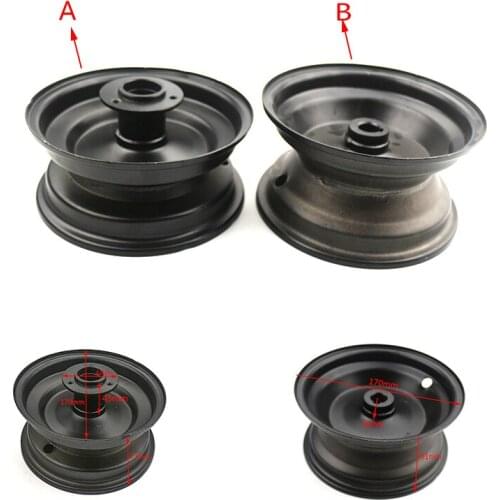 Good quality rear wheel hub 6 inch rims use 145/70-6 tyres tires for ATV Go Kart Buggy Razor Scooter accessories