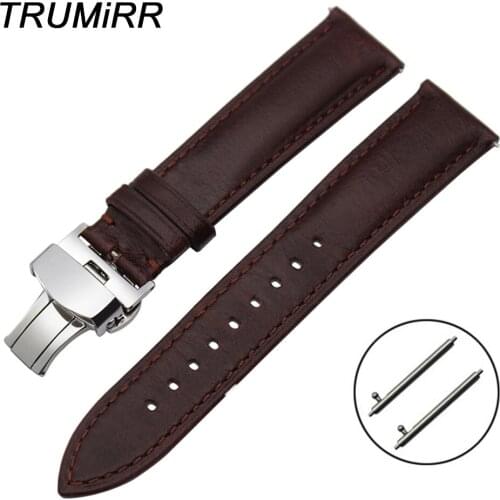 Imported Calf Genuine Leather Watchband 18mm 20mm 22mm for Tissot Longines Mido Luminox Quick Release Pin Watch Band Wrist Strap