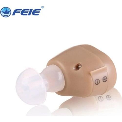 Hearing aids Instrument Mini Headphones Invisible Deaf Equipment Hearing Aid Beige Headphones S-213 Drop Shipping