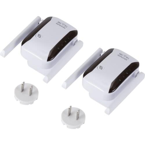 High-Speed Wireless Router 300Mbps Dual Antenna Wifi Router Wireless Signal Repeater Amplifier Up To 30 Meters US/EU Plug