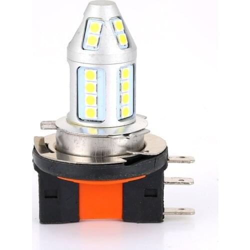 1PCS Auto Bulb Car LED Fog Light H15 3030 30SMD 12V White DRL Front Headlight Super Bright For Car