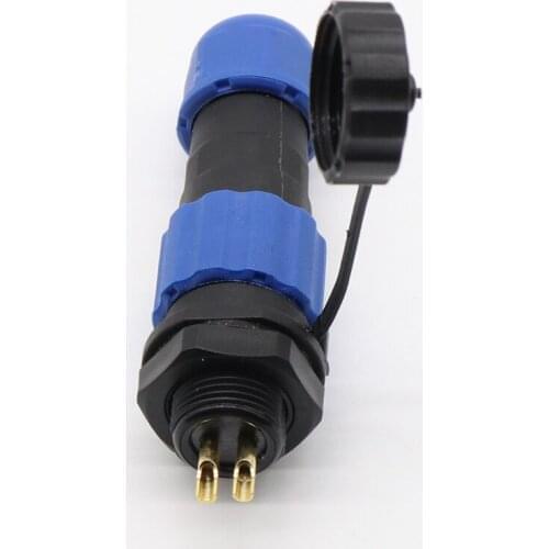 13mm SD13 2 pin waterproof connector, Power wire connectors, cable connectors , automotive connectors, Plug and socket, IP68