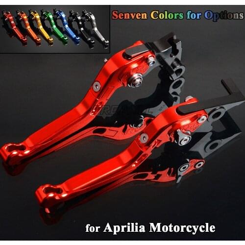 CNC Aluminum Motorbike Levers Motorcycle Brake Clutch Levers Foldable Extendable For Aprilia CAPONORD 1200 Rally 2014 2015 2016