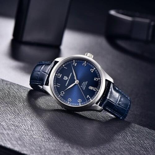 PAGANI DESIGN Automatic NH35 Movement Pilot Watch Top Brand 200M Waterproof Mechanical Watch Sapphire Sports Clock Reloj Hombre