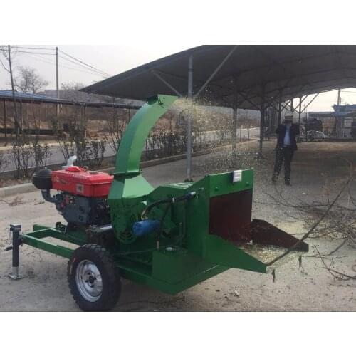 Factory Export Directly DWC Series Diesel Engine Type Wood Chipper