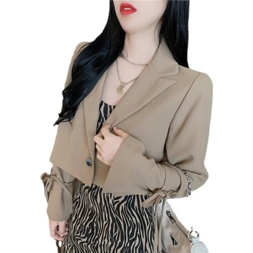 HECAIYUN Women's Blazers With Short Sleeves