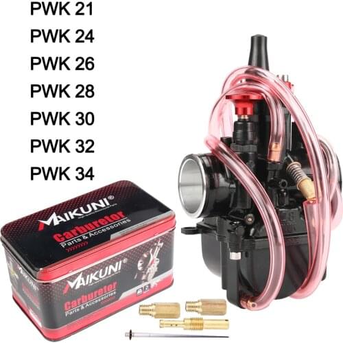Motorcycle Racing parts Carburetor pwk 21 24 26 28 30 32 34 mm PWK Carb With Power Jet Fit Scooter ATV Dirt Bike cub