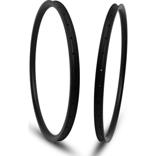 29 inch 30mm Width 29er MTB Rim Tubeless Ready Japan Toray Carbon Fiber For XC Cross Country Mountain Wheel Rims