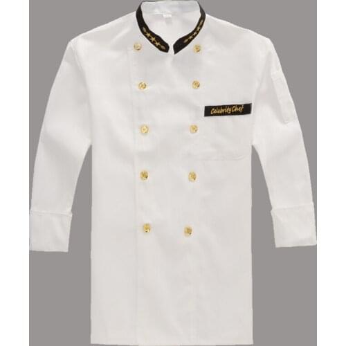 Summer Kitchen Chef Jacket Uniforms Short Sleeve Hotel Cook Clothes Food Services Frock Coats Work Wear Chef Uniform