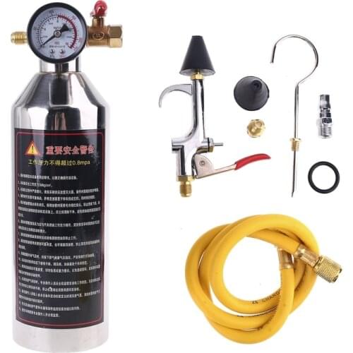 Car Air Conditioning Pipe Cleaning Machine Pipeline Washer Bottle Refrigeration System Maintenance Combination Power Tool F7QC