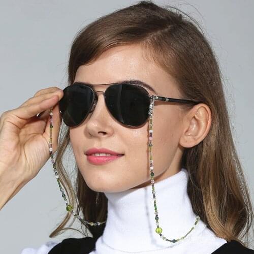 Fashion Sunglasses Reading Glasses Chain for Women Metal Sunglasses Cords Eyeglass Lanyard Hold Straps Eyewear Retainer