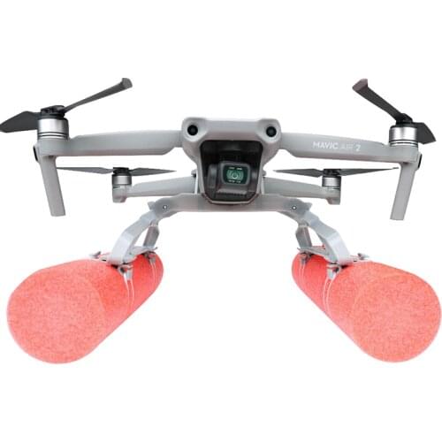 Buoyancy shock absorption landing gear floating on water extended legs for dji mavic air 2 drone accessories