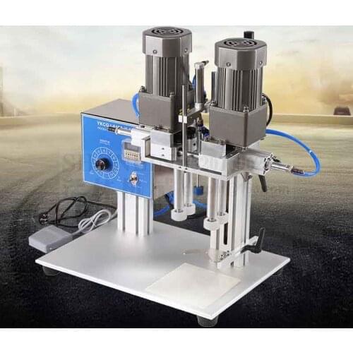 SHENLIN DesktopTrigge cap capping machine Screw Bottle Semi Automatic Plastic Glass Washing Dropper Spout Pouch Capping Machine