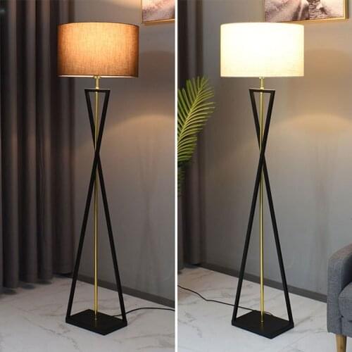 Nordic Modern Creative Iron Decoration Floor Lamp For Living Room Bedroom Study Decor Light Home Night Table Lamp Standing Lamp