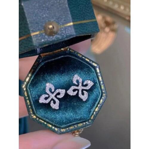 Women Earrings Fine Jewelry 2021 Trend Noble Luxury CZ Lady Dangle Earring for Party Wedding Anniversary Gifts larimar earrings