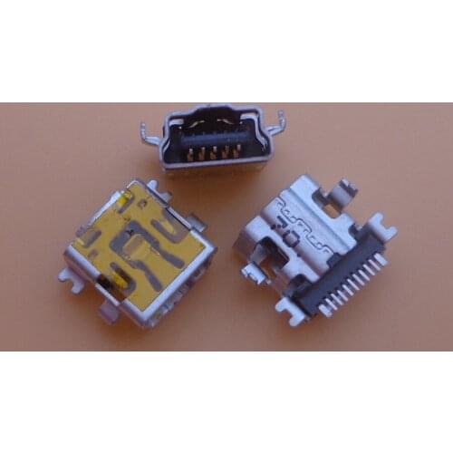 10pcs 11pin Micro USB SMT SMD Jack Connector Repair Parts For Mobile Phone MID MP3 MP4 MP5