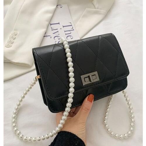2021 Summer Solid Color Handbags For Women Simple Pu Leather Small Shoulder Bag Trend Square Female Crossbody Bag