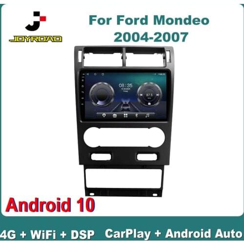 9" For Ford Mondeo 2004-2007 Android 10 Carplay Auto 4G Sim WiFi DSP RDS Car Radio Multimedia Video Player GPS