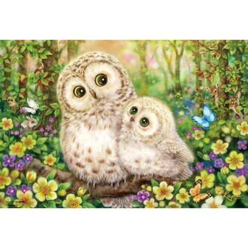 Diamond painting Crystal mosaic puzzle flowers butterfly owl 5d cross stitch diy 5d diamond embroidery home decor gift a47
