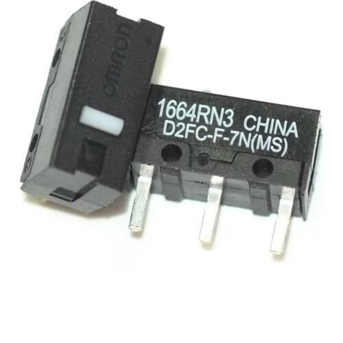 Free Shipping 100PCS OMRON D2FC-F-7N Micro Switch Micros witch for MS Mouse Button Fretting