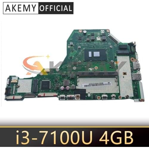 C5V01 LA-E891P A515-51 motherboard For Acer A515-51G A517-51G A615-51 A315-53G Laptop motherboard With i3-7100U 4GB-RAM