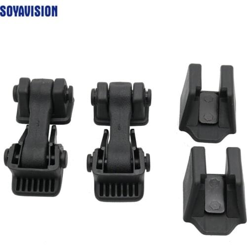 Black Engine Lock Hood Latch Catch Cover ABS Exterior Second Generation Car Styling For Jeep Wrangler TJ 1997-2006