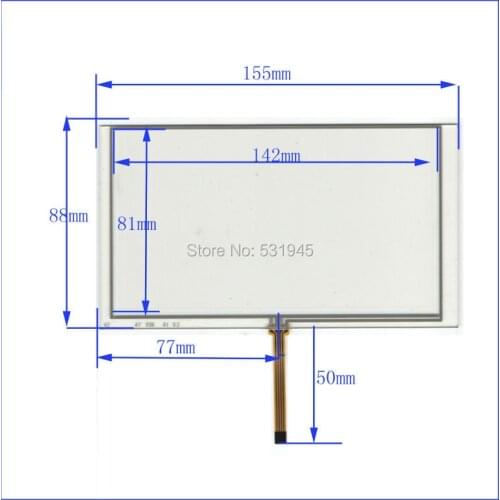 ZhiYuSun ZCR-1126R1 6.2 inch touch screen digital playerhandwriting screen outer periphery dimension 155*88 General touch screen