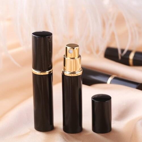 3/5/10ml perfume sub-bottling, portable water replenishing spray bottle, glass empty bottle, travel press small spray bottle