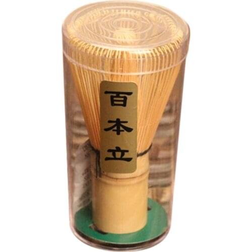 HOT Bamboo Matcha Whisk Japanese Brush Professional Green Tea Powder Whisk Chasen Tea Ceremony Brush Tool Grinder